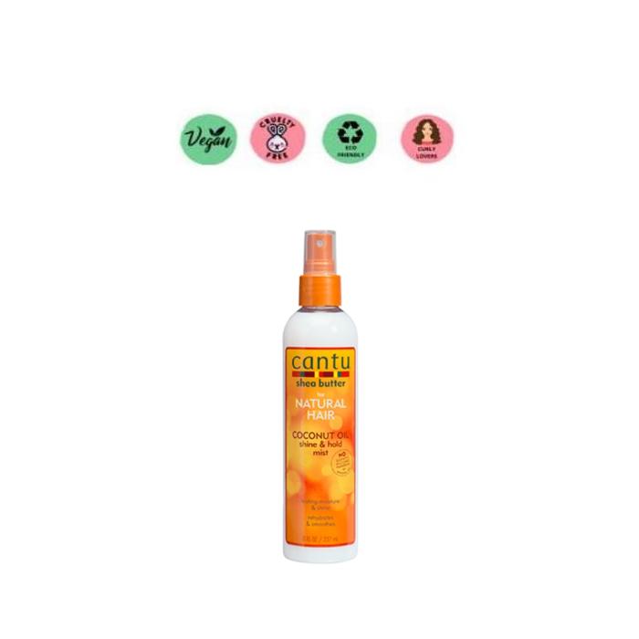 Cantu For Natural Hair Coconut Oil Shine And Hold Mist 237ml