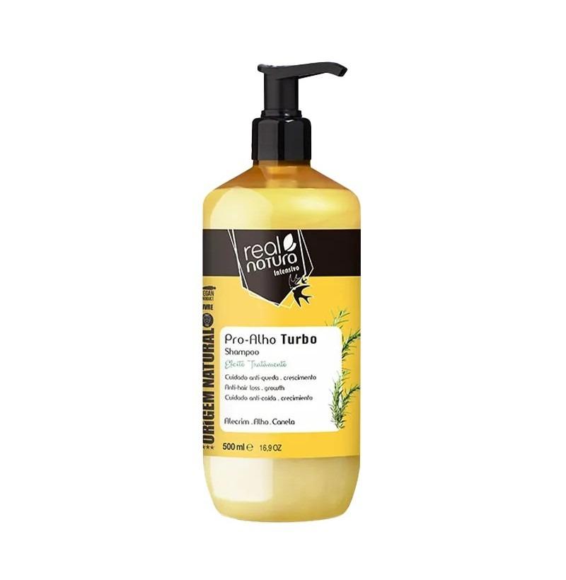 Real Natura Champô Puro Alho 500ml