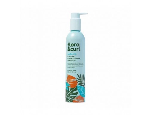 Flora & Curl Coconut Mint Scalp Refresh Shampoo 300ml  [0]