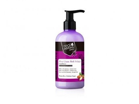 Real Natura Condicionador Pro-Lisos Anti Frizz Argan 300ml