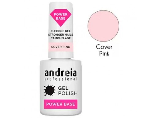 Andreia Professional Gel Polish Power Base Cover Pink 
