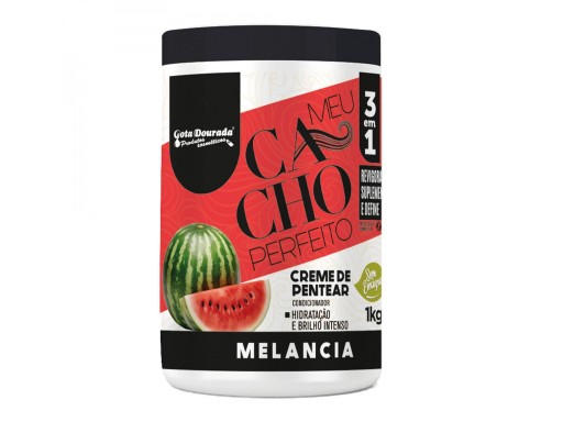 Gota Dourada Creme de Peinar meu Cacho Perfeito Sandia 1KG