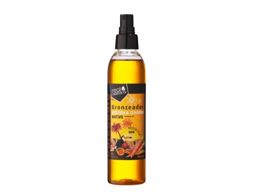 Real Natura Bronzeador Urucum & Cenoura 200ml