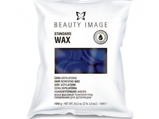 Beauty Image Cera Disco 1Kg - Azul 