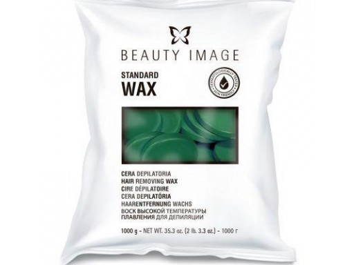 Beauty Image Cera Disco 1Kg- Verde