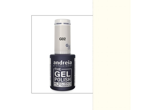 Andreia  Profesional The Gel Polish 10,5ml Cor- G02 Blanco Lechoso