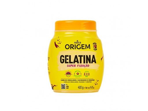 Origem Nazca Gelatina Super fixaçao 400gr