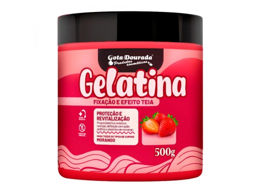Gota Dourada Gelatina Fresa 500gr