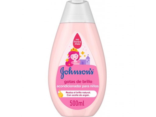 Johnsons Baby Acondicionador para niños Gotas de Brillo frasco 500 ml