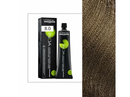 Loreal INOA sin amoniaco 60ml - 8.0