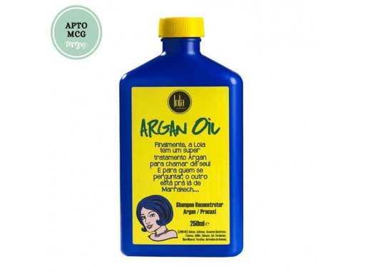 Lola Cosmetics Argan Oil Shampoo Reconstrutor Argan-pracaxi 250ml