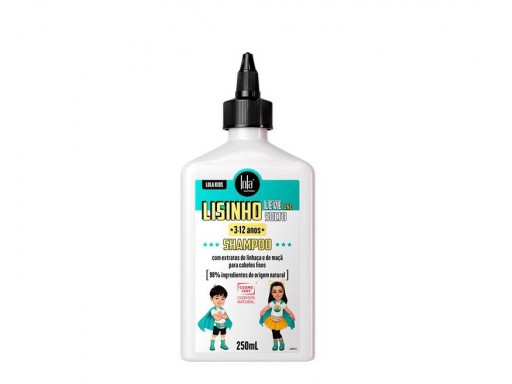 LOLA KIDS Champú hidratante niños cabello liso LISINHO, LEVE E SOLTO 