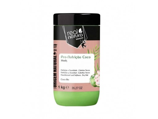 Real Natura Mascarilla Pro-Nutrição Coco 1Kg