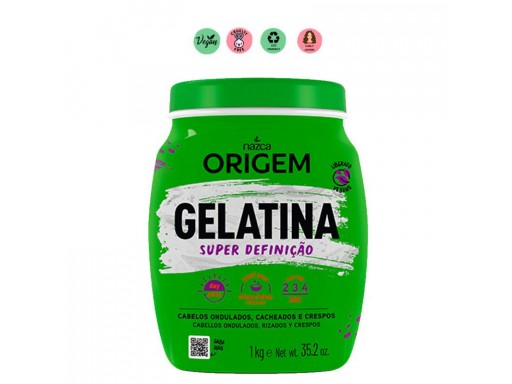 Origem Nazca Gelatina Super Definición 1kg 
