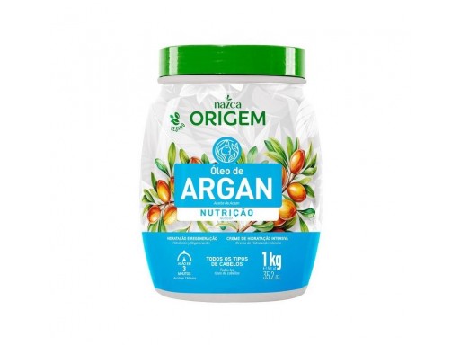 Origem Nazca Creme Óleo De Argan 1kg