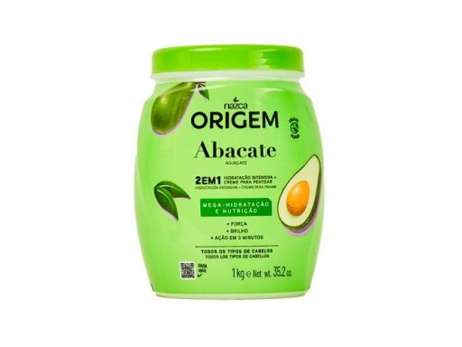 Origem Nazca Aguacate  2 en 1 Hidratación y Nutrición 1kg 