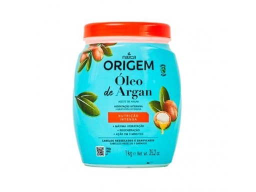 Origem Nazca Creme Óleo De Argan 1kg 