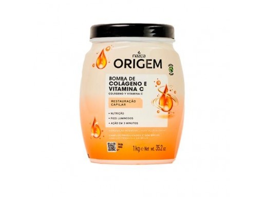 Origem Nazca Bomba de  Colágeno e Vitamina C 1Kg