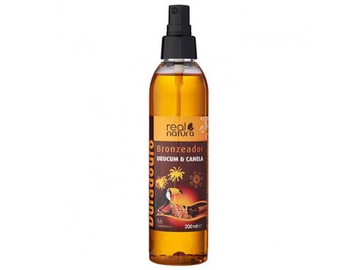 Real Natura Bronzeador Urucum & Canela 200ml