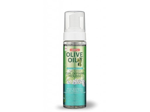 Ors  Olive Oil Espuma definidora de rizos con aceite de oliva Max Moisture de ORS