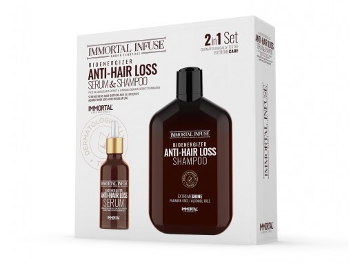 IMMORTAL Infuse Anti-Hair Serum & Shampoo 2in1 550mL