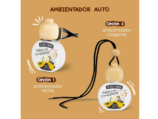 The Fruit Company Ambientador de Coche Coco 5ml [2]