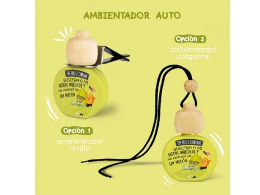 The Fruit Company Ambientador de Coche Melon 5ml [2]