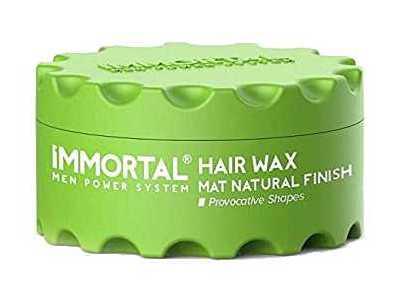 IMMORTAL Hair Wax Mat Natural Finish 150ml