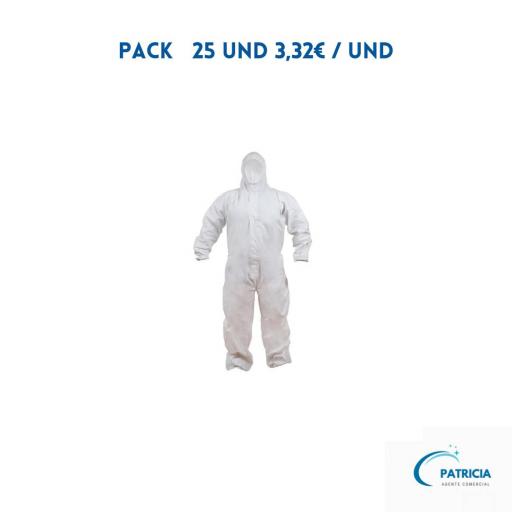 BUZO PROTECCIÓN QUÍMICA TIPO 5B|6B REF. 23000