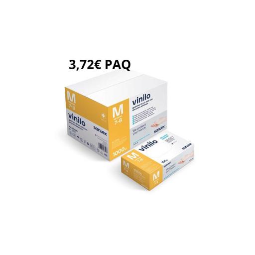 60 PAQUETES GUANTES GD10 VINILO