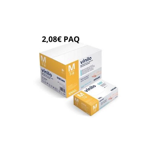 840 PAQUETES GUANTES GD10 VINILO