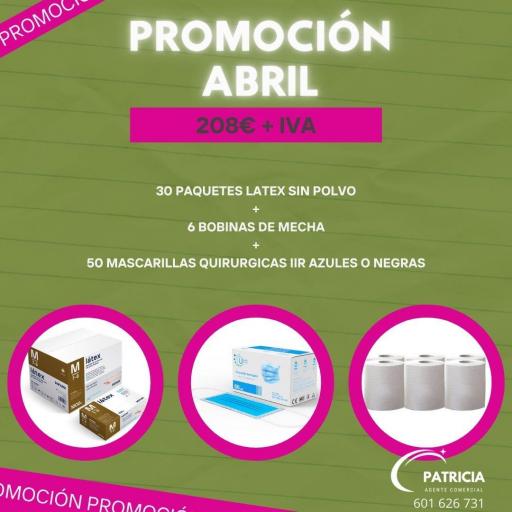 PROMOCION GUANTES DE LATEX SIN POLVO GD05