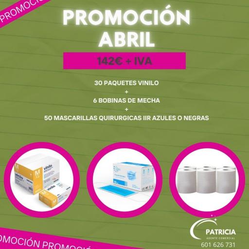 PROMOCION GUANTES DE VINILO SIN POLVO GD10