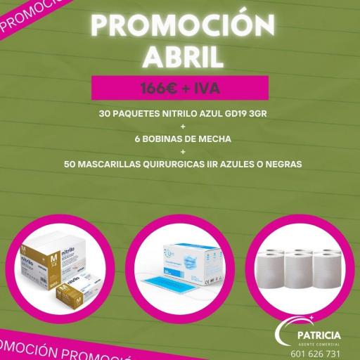 PROMOCION GUANTES DE NITRILO AZUL GD19 3 GRAMOS