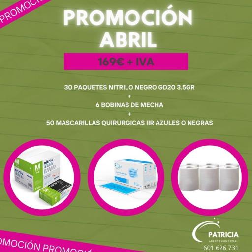 PROMOCION GUANTES DE NITRILO NEGRO GD20 3,5 GRAMOS