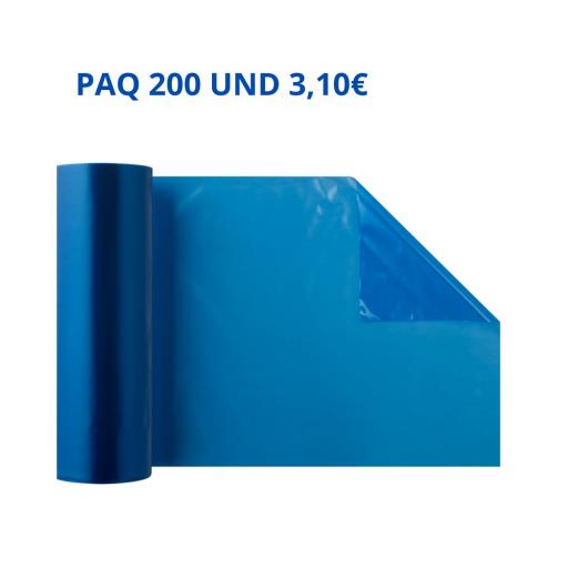 BABERO PLASTICO DENTAL AZUL PG20 200