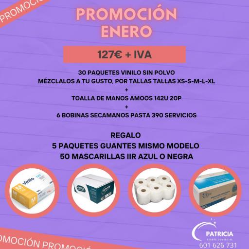 PROMOCION GUANTES DE VINILO SIN POLVO GD10