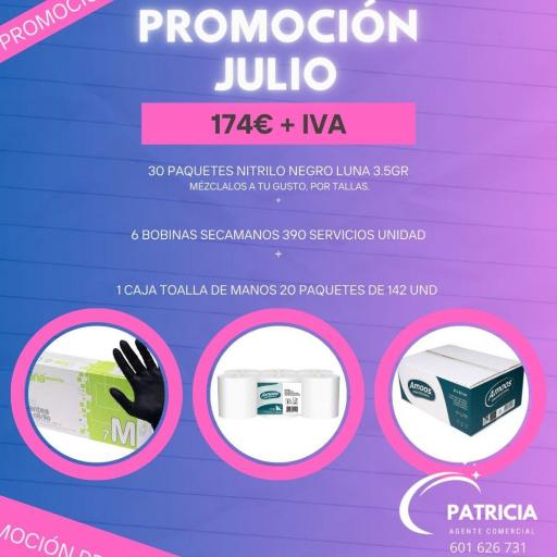 PROMOCION GUANTES DE NITRILO NEGRO LUNA 3,5 GRAMOS