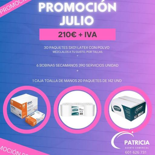 PROMOCION GUANTES DE LATEX CON POLVO SX01