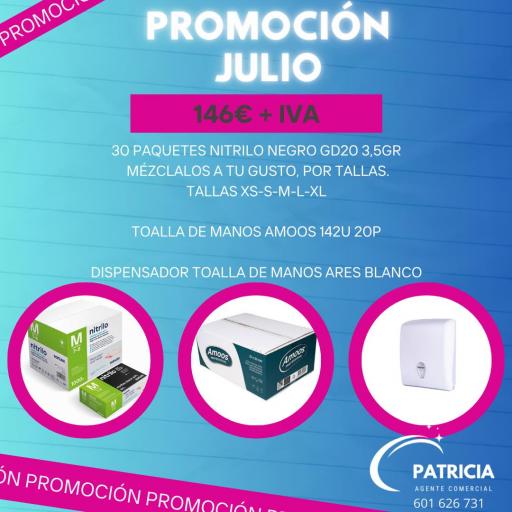 PROMOCION GUANTES DE NITRILO NEGRO GD20 3,5 GRAMOS