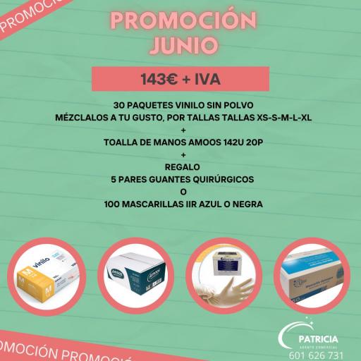 PROMOCION GUANTES DE VINILO SIN POLVO GD10