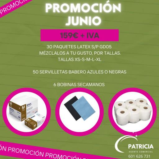 PROMOCION GUANTES DE LATEX SIN POLVO GD05