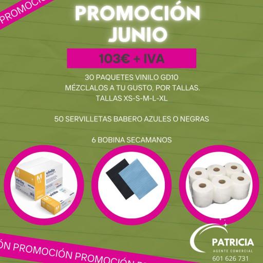 PROMOCION GUANTES DE VINILO SIN POLVO GD10