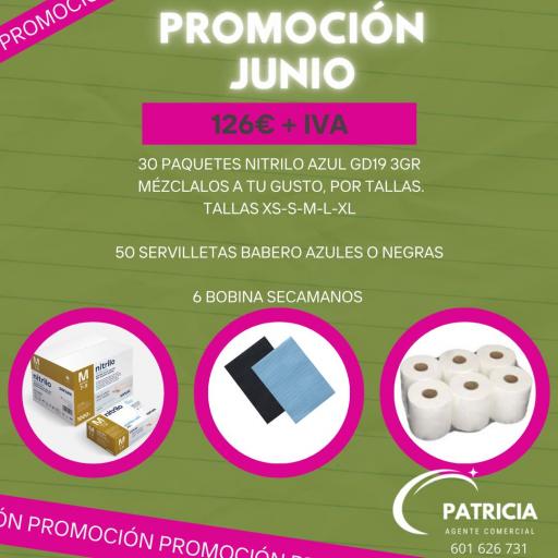 PROMOCION GUANTES DE NITRILO AZUL GD19 3 GRAMOS