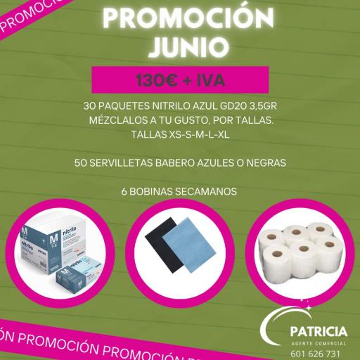 PROMOCION GUANTES DE NITRILO AZUL GD20 3,5 GRAMOS