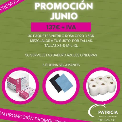 PROMOCION GUANTES DE NITRILO ROSA GD20 3,5 GRAMOS
