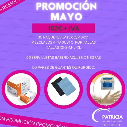 PROMOCION GUANTES DE LATEX CON POLVO SX01