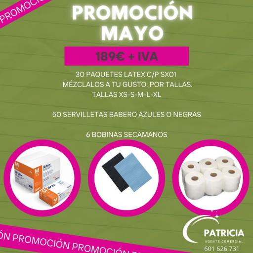 PROMOCION GUANTES DE LATEX CON POLVO SX01