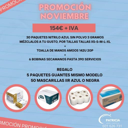 PROMOCION GUANTES DE NITRILO AZUL GD19 3 GRAMOS [0]