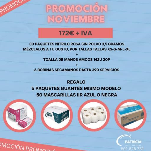 PROMOCION GUANTES DE NITRILO ROSA GD20 3,5 GRAMOS